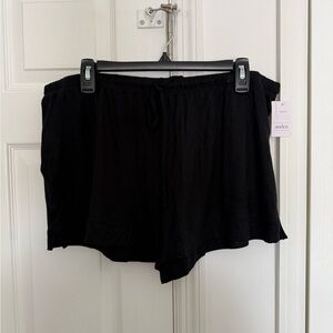 Auden Black Sleepwear Shorts